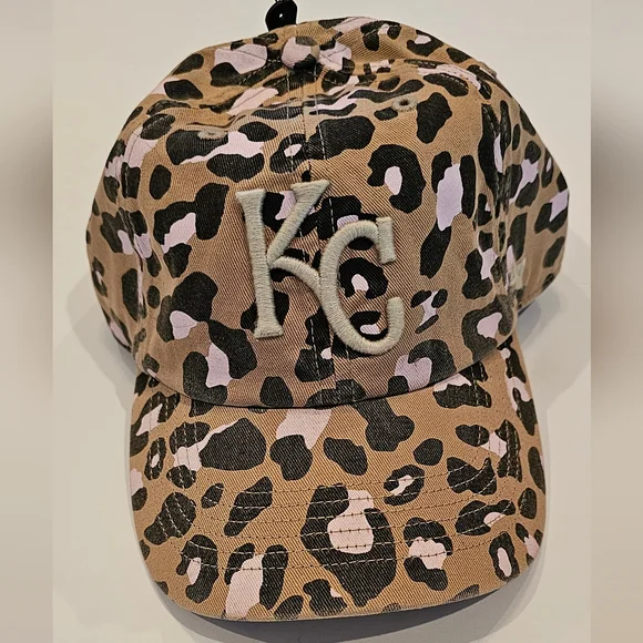 47 Kansas City Royals Brown Bagheera Clean Up Womens Adjustable Hat - Picture 3 of 8